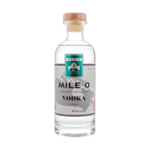 Bottle of Route 1 Distillery Mile 0 Vodka